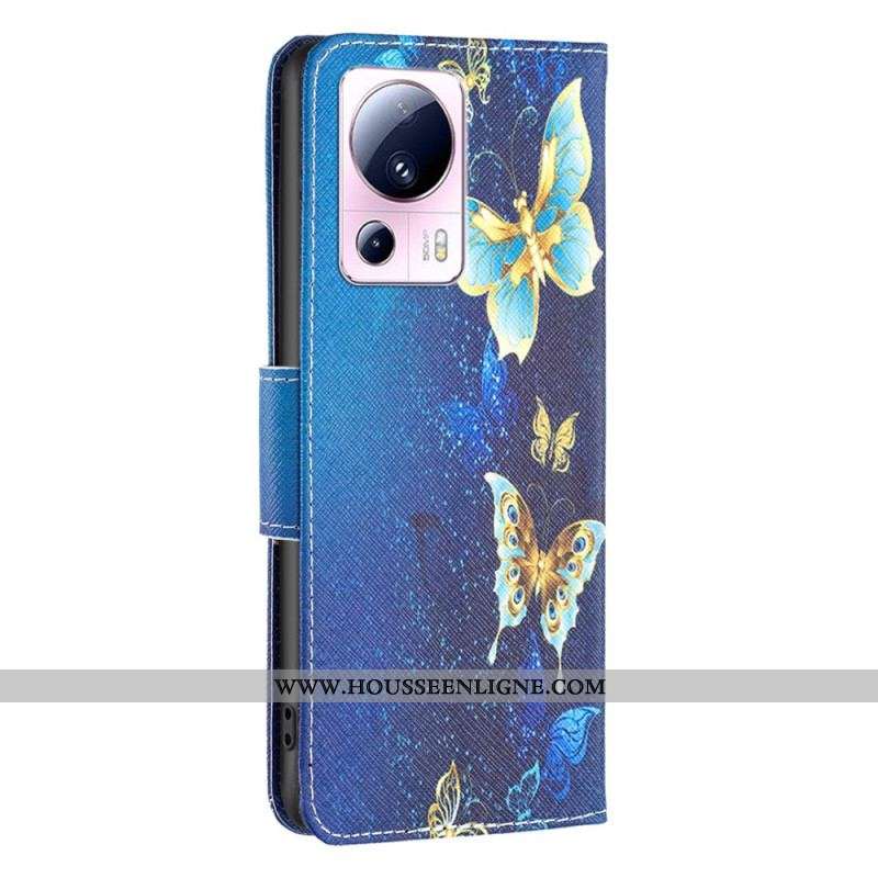 Housse Xiaomi 13 Lite Papillons