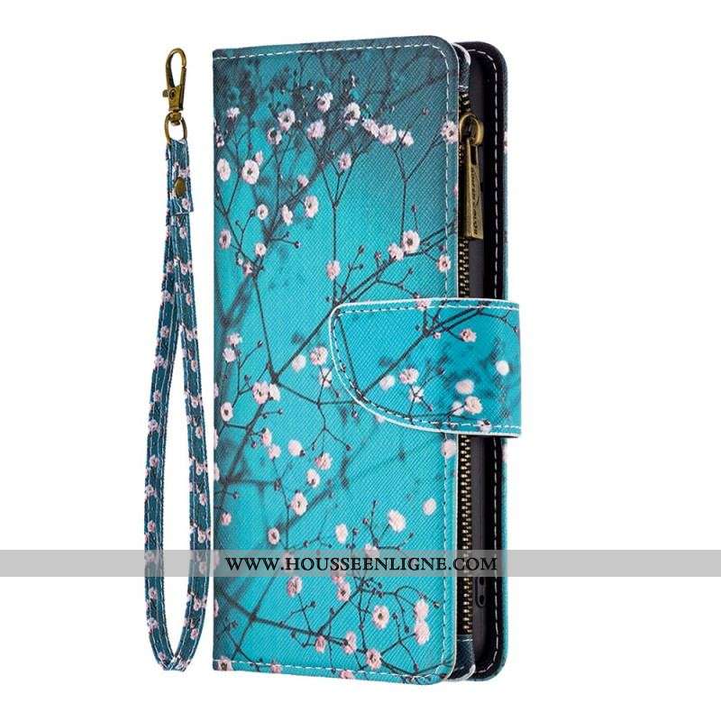 Housse Xiaomi 13 Lite Portefeuille Arbre