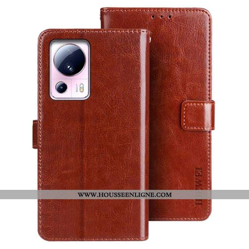 Housse Xiaomi 13 Lite Simili Cuir IDEWEI
