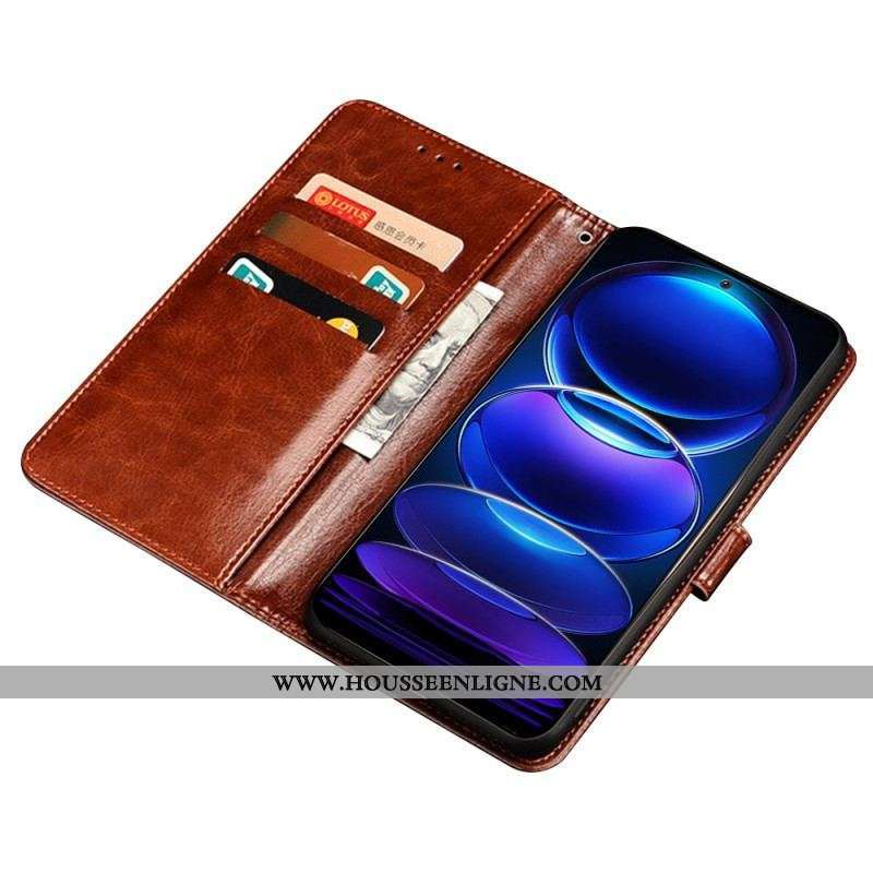Housse Xiaomi 13 Lite Simili Cuir IDEWEI