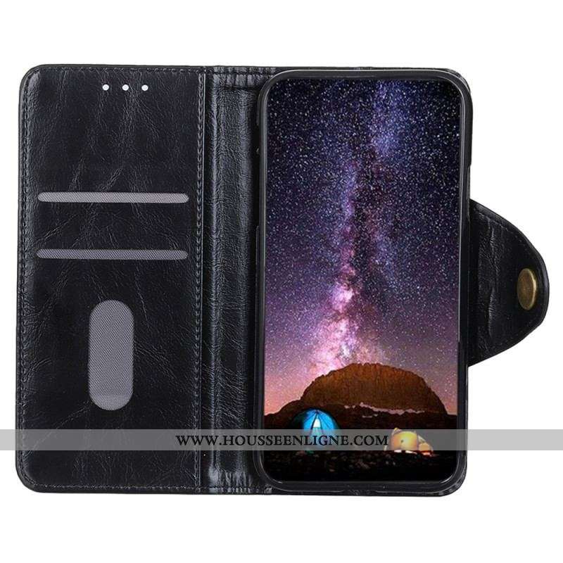 Housse Xiaomi 13 Lite Simili Cuir Verni KHAZNEH