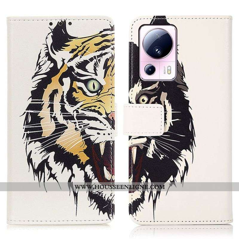 Housse Xiaomi 13 Lite Tigre Féroce