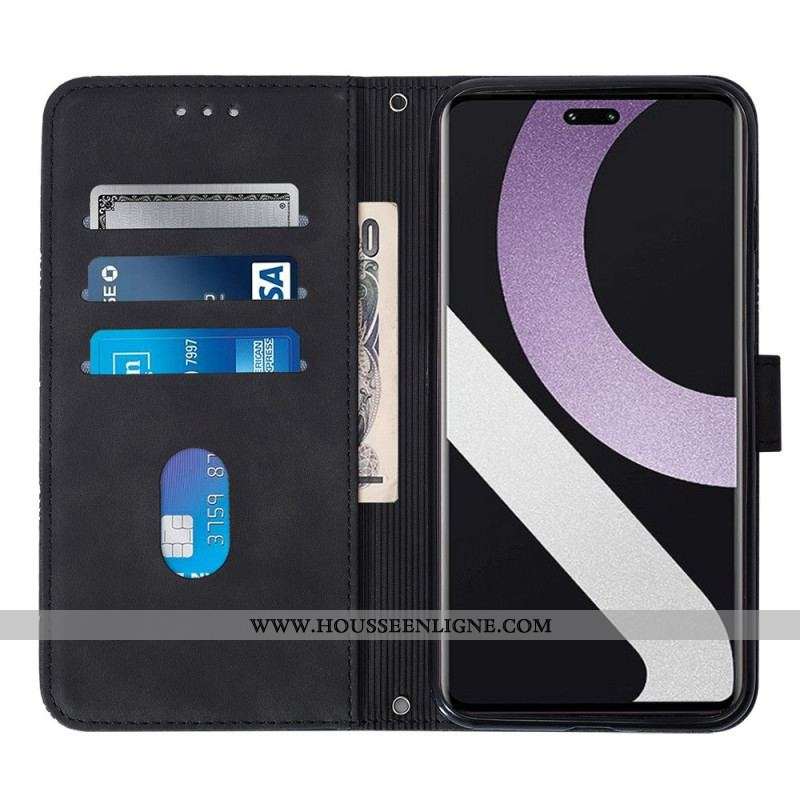 Housse Xiaomi 13 Lite Triangles à Lanière