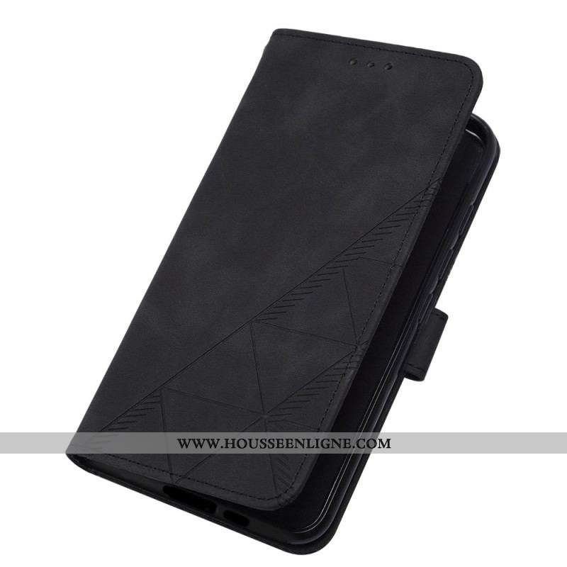 Housse Xiaomi 13 Lite Triangles à Lanière