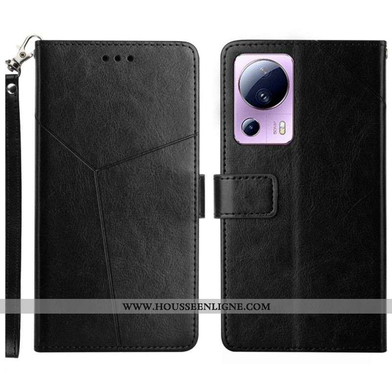 Housse Xiaomi 13 Lite Y Design à Lanière