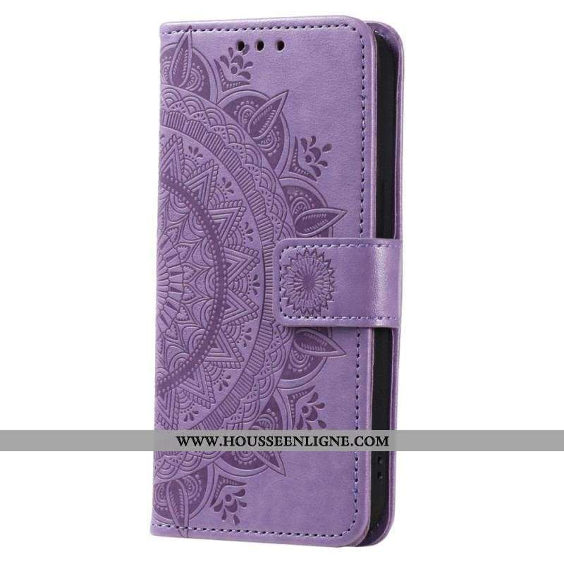 Housse Xiaomi 13 Mandala Soleil avec Lanière