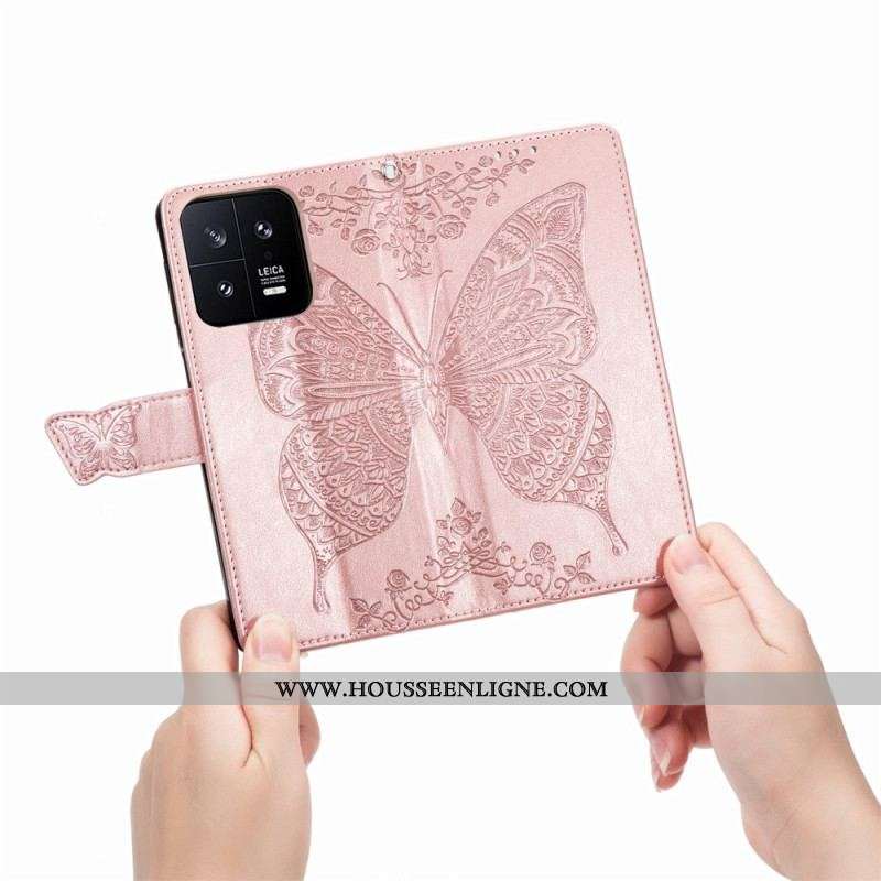 Housse Xiaomi 13 Papillon Baroque