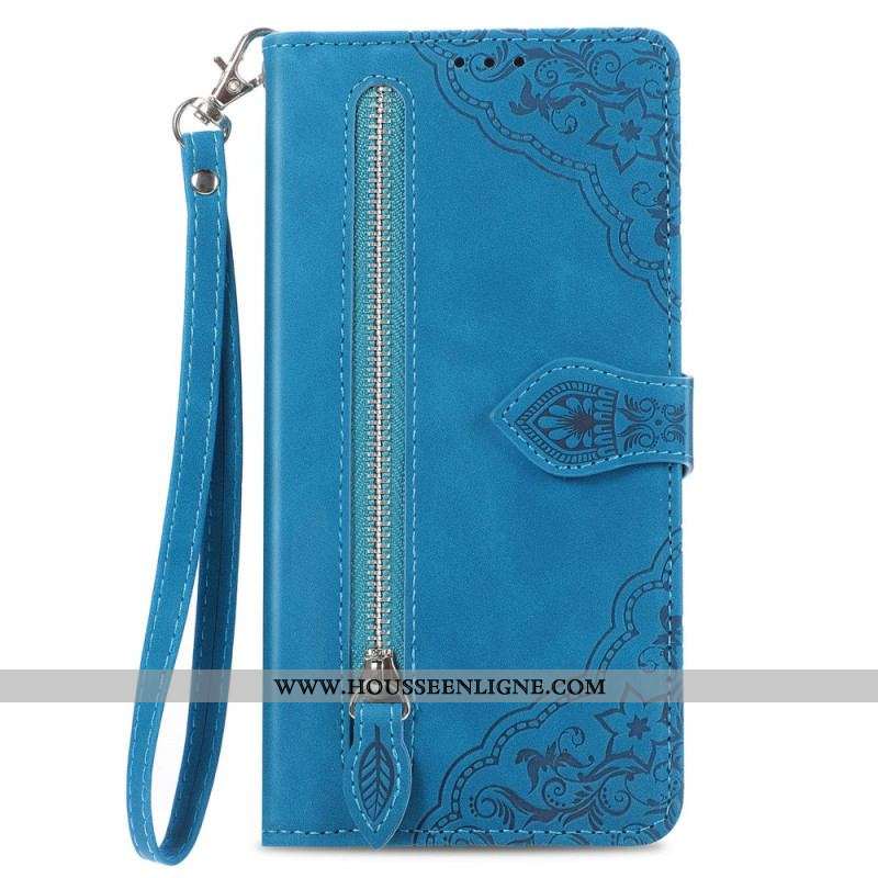Housse Xiaomi 13 Porte-Monnaie Dentelle