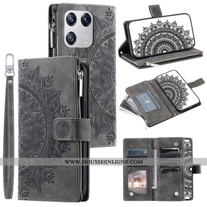 Housse Xiaomi 13 Portefeuille Mandala