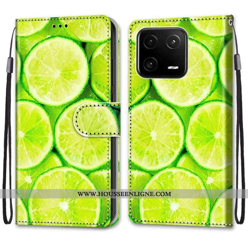 Housse Xiaomi 13 Pro Citrons Verts