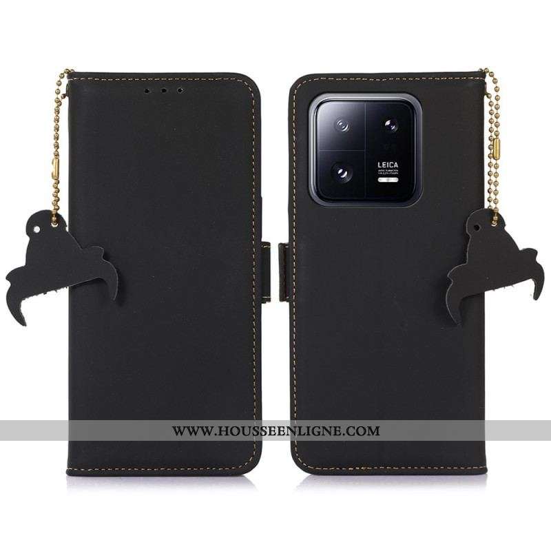 Housse Xiaomi 13 Pro Cuir Véritable Protection RFID