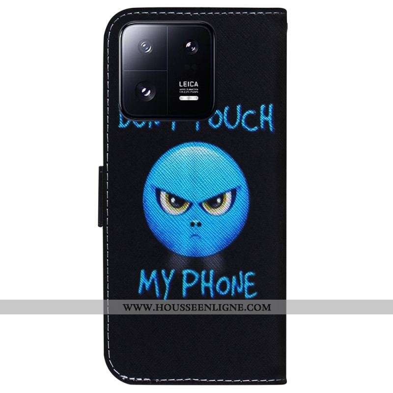 Housse Xiaomi 13 Pro Emoji Phone à Lanière