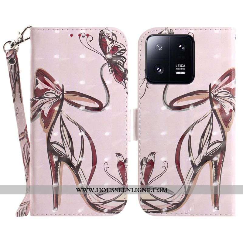 Housse Xiaomi 13 Pro Escarpin à Lanière