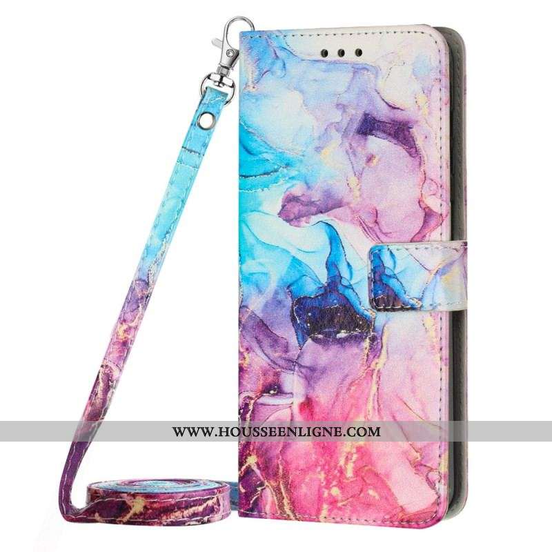 Housse Xiaomi 13 Pro Marbre à Bandoulière
