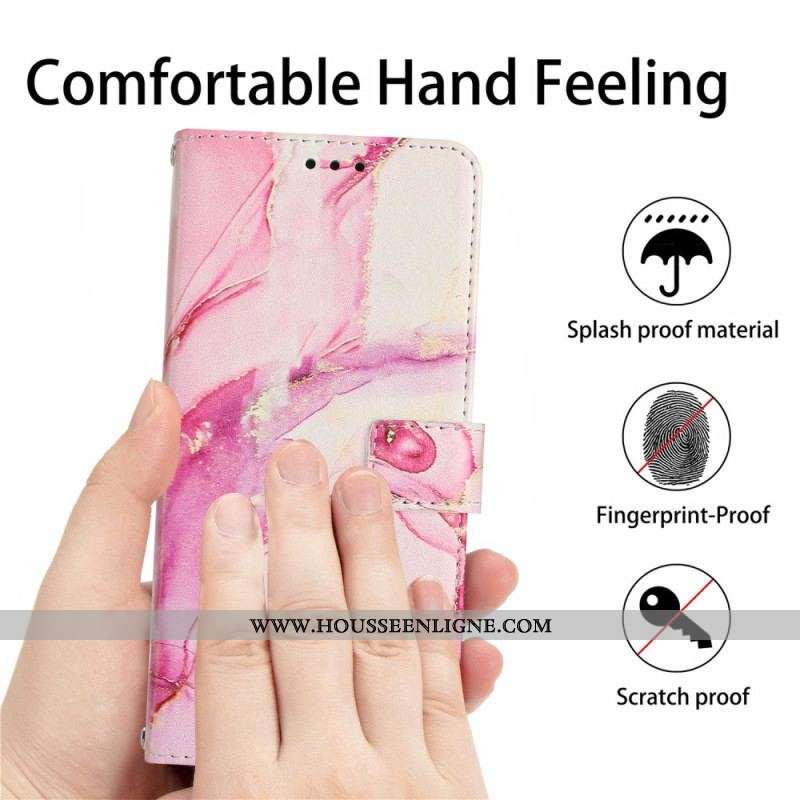 Housse Xiaomi 13 Pro Marbre à Bandoulière