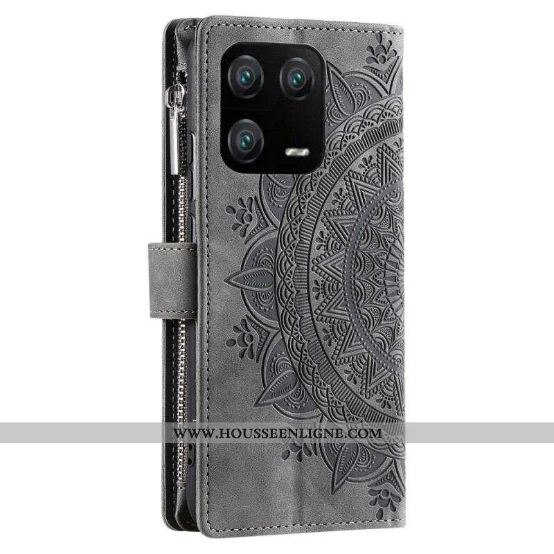 Housse Xiaomi 13 Pro Portefeuille Mandala