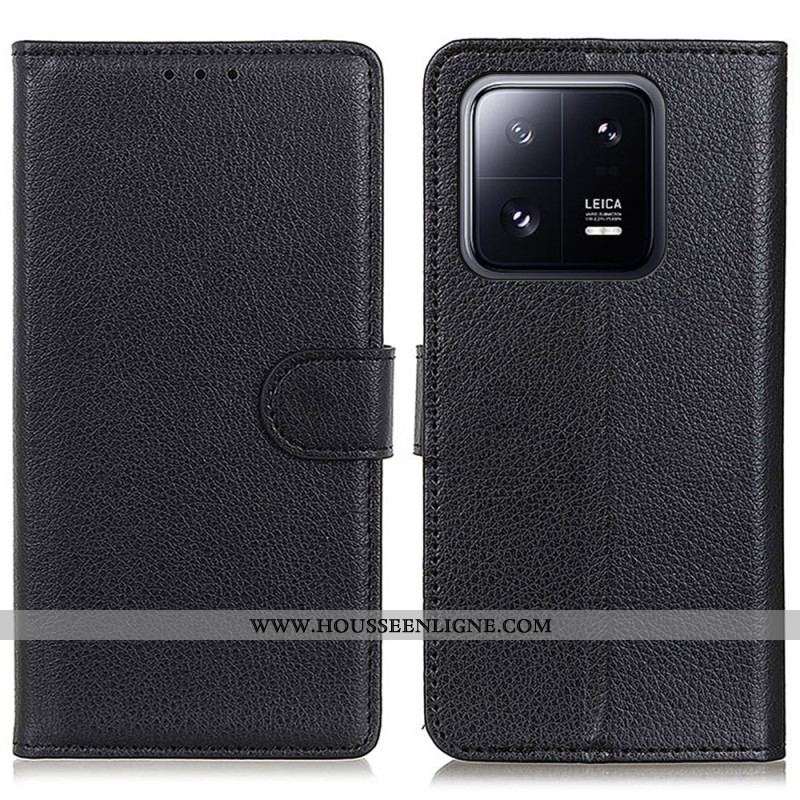 Housse Xiaomi 13 Pro Simili Cuir Traditionnel