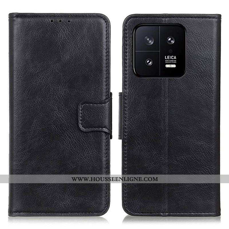 Housse Xiaomi 13 Pro Style Cuir Fermoir Réversible