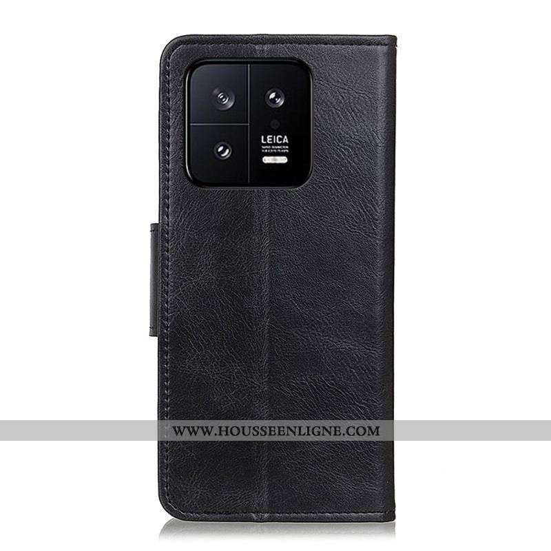 Housse Xiaomi 13 Pro Style Cuir Fermoir Réversible
