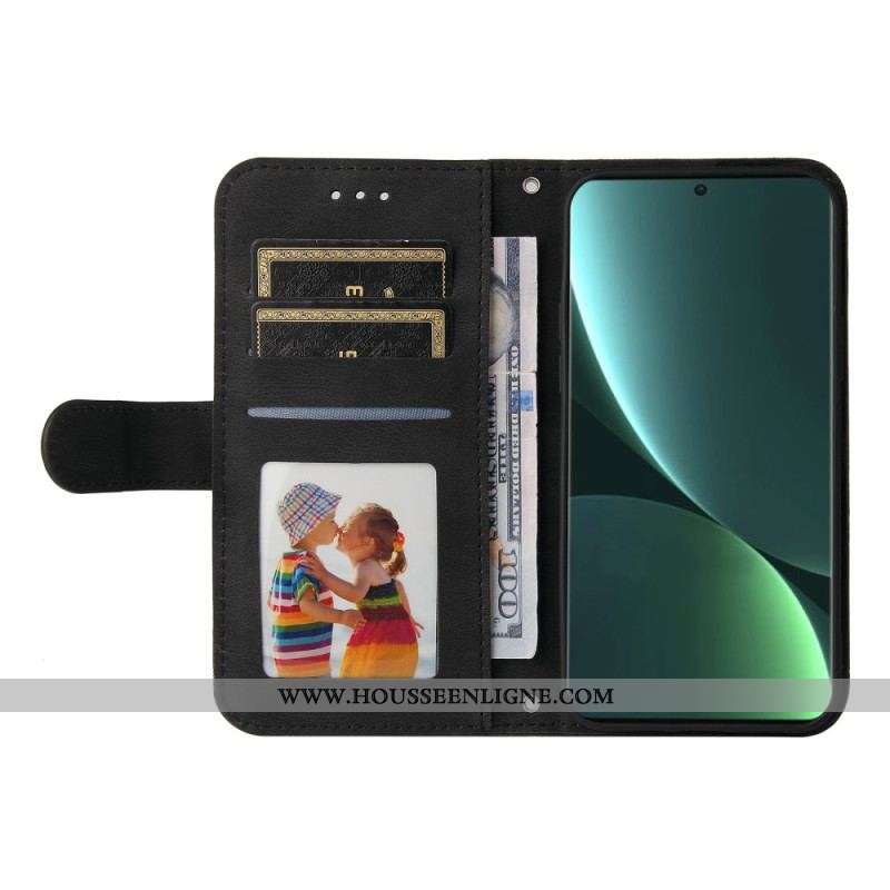 Housse Xiaomi 13 Pro Style Cuir avec Rivet Décoratif