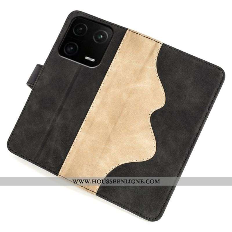 Housse Xiaomi 13 Pro Style cuir Vague