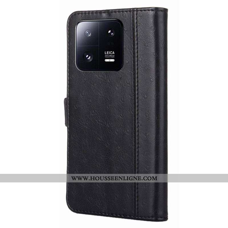 Housse Xiaomi 13 Pro Texture Peau d'Autruche