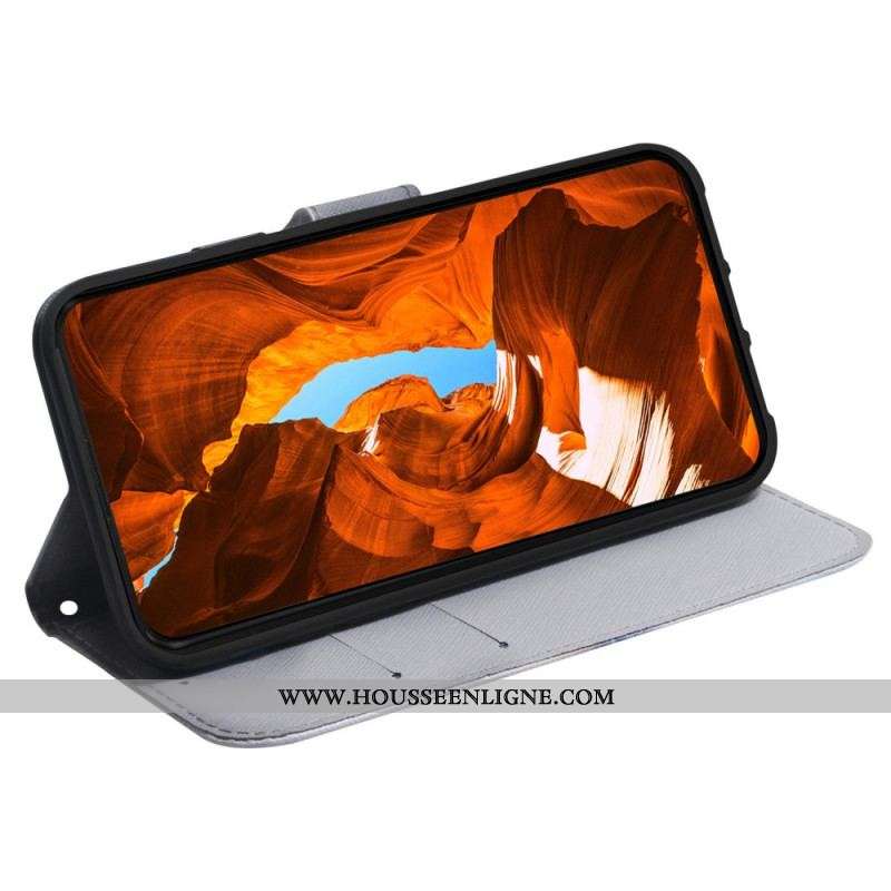 Housse Xiaomi 13 Pro Tigre Blanc à Lanière