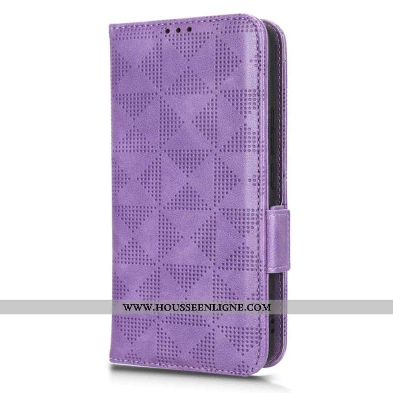 Housse Xiaomi 13 Pro Triangles avec Lanière