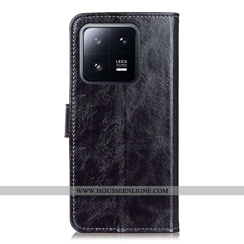 Housse Xiaomi 13 Pro Vernie avec Coutures Apparentes