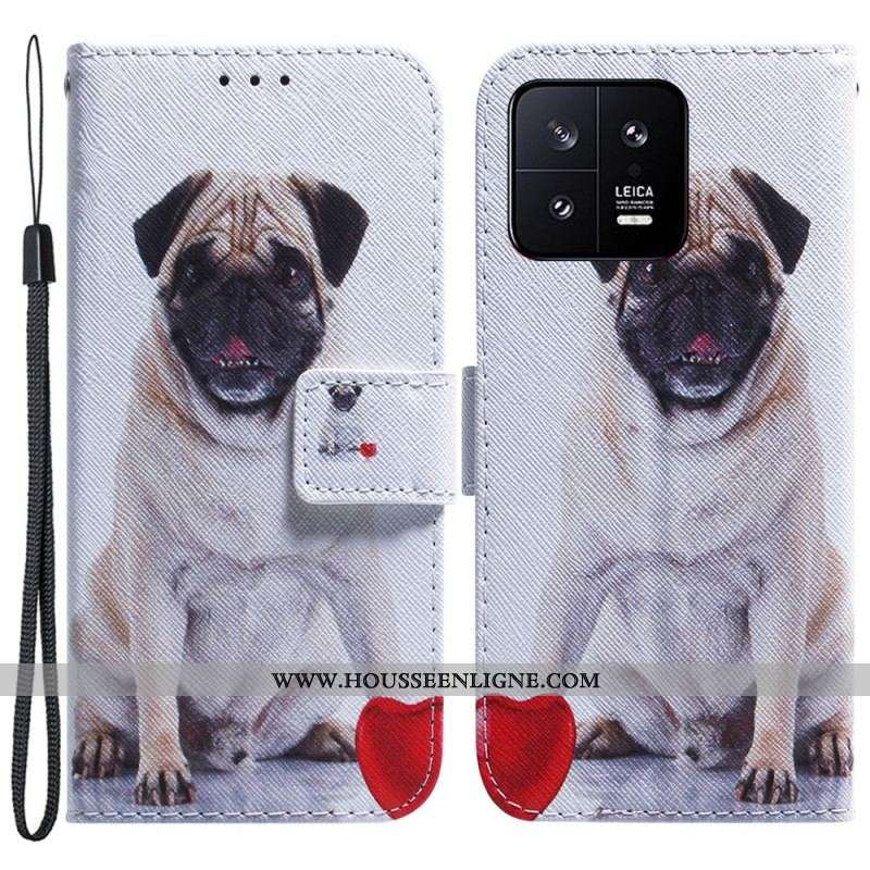 Housse Xiaomi 13 Pug Dog