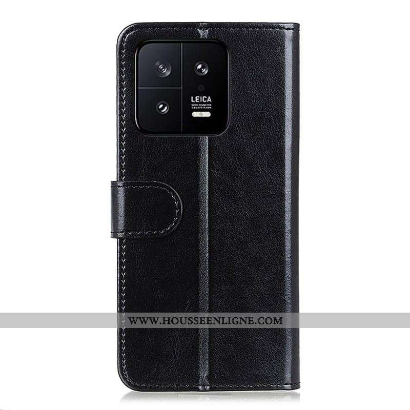 Housse Xiaomi 13 Simili Cuir Verni