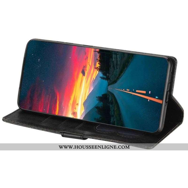 Housse Xiaomi 13 Style Portefeuille à Paillettes
