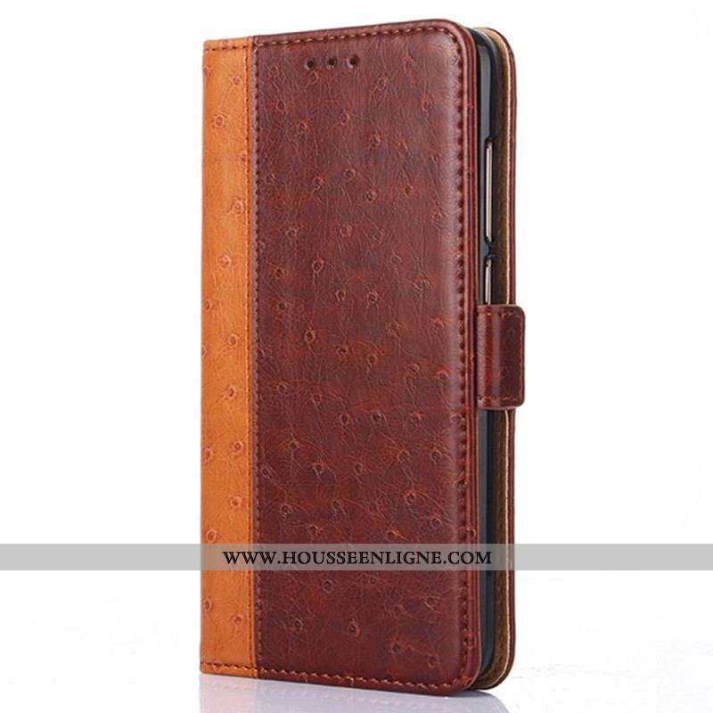 Housse Xiaomi 13 Texture Peau d'Autruche