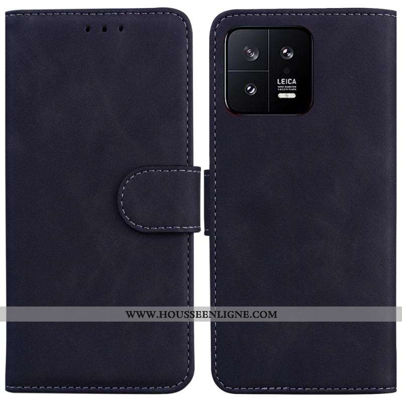 Housse Xiaomi 13 Unie Coutures Apparentes