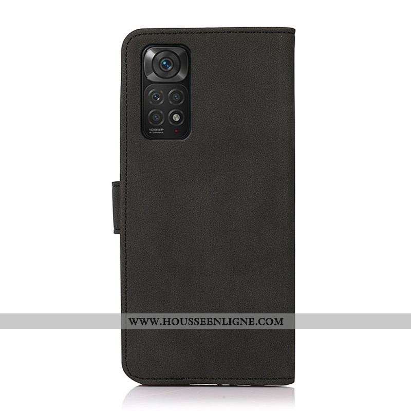 Housse Xiaomi Note 11 / 11s Effet Cuir Fashion KHAZNEH