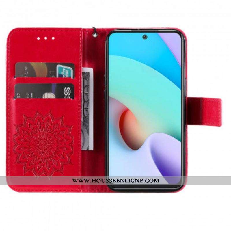 Housse Xiaomi Redmi 10 Fleur de Soleil
