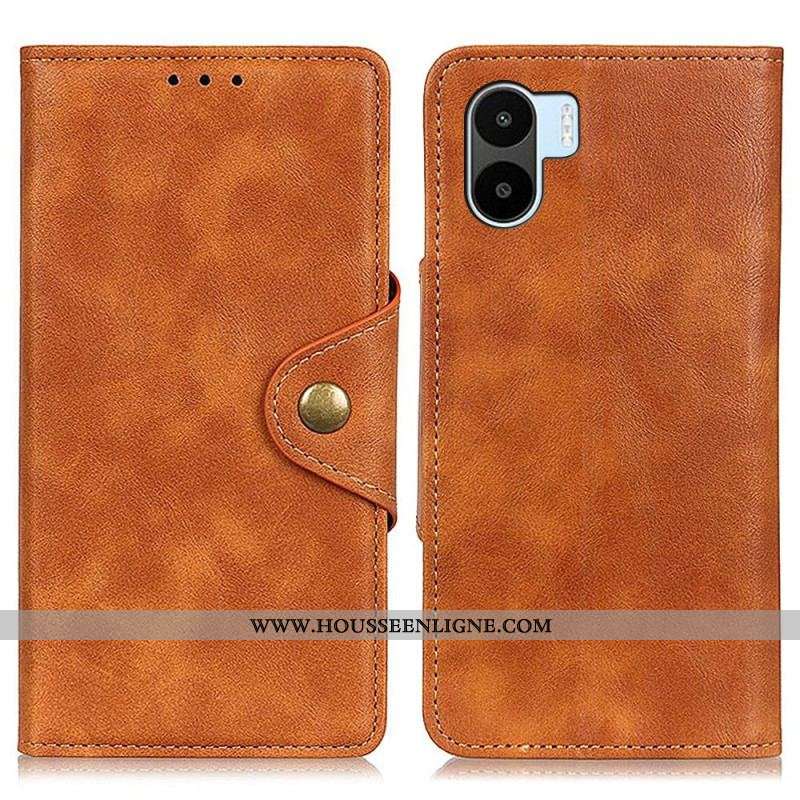 Housse Xiaomi Redmi A1 Bouton Magnétique