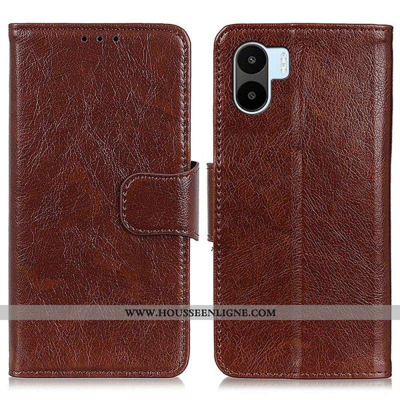 Housse Xiaomi Redmi A1 Cuir Nappa Fendu