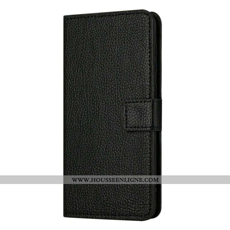 Housse Xiaomi Redmi A1 Effet Cuir Grain Litchi
