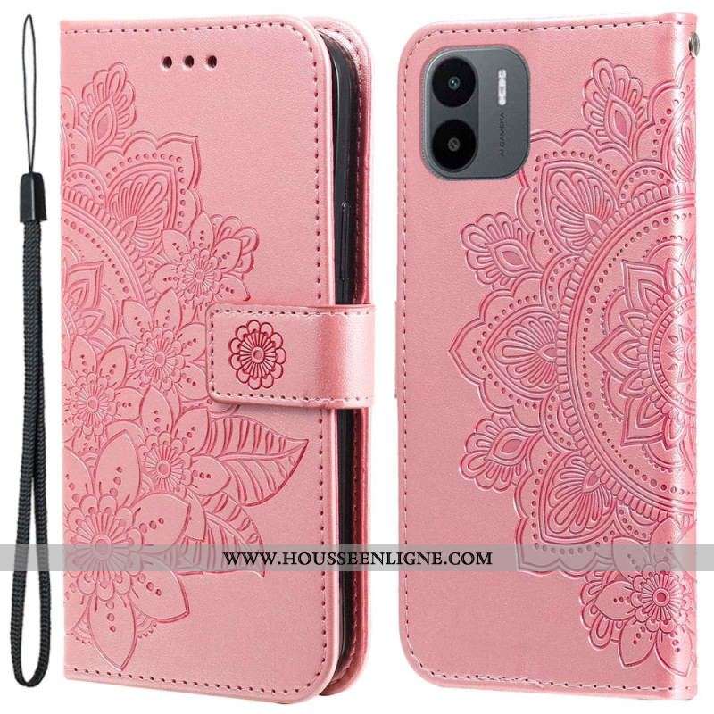 Housse Xiaomi Redmi A1 Mandala de Fleurs