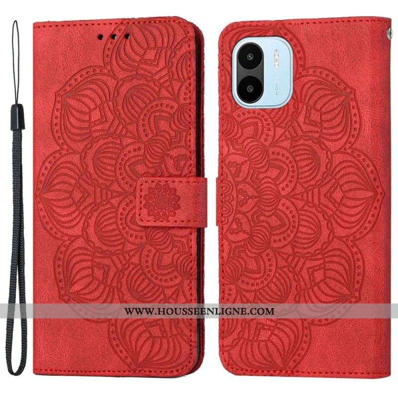 Housse Xiaomi Redmi A1 Mandala à Lanière