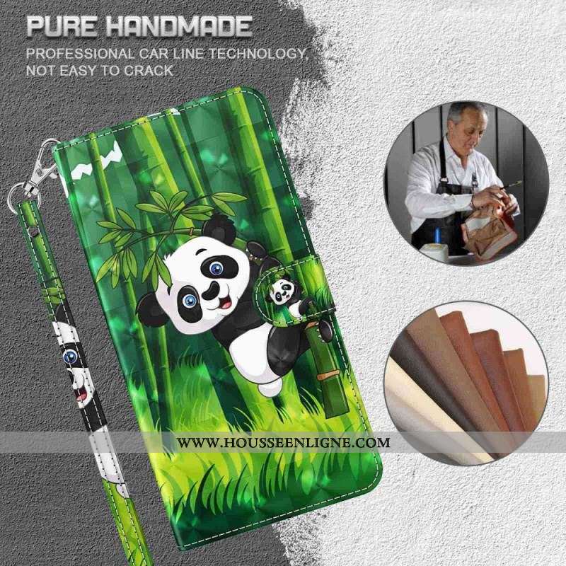 Housse Xiaomi Redmi A1 Panda et Bambou