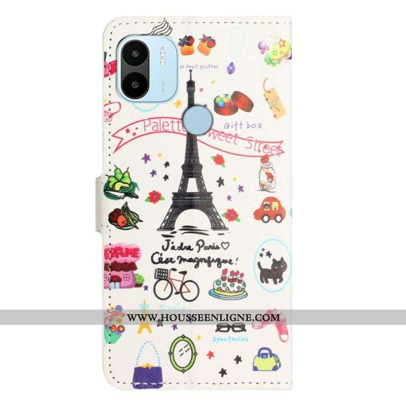 Housse Xiaomi Redmi A1 Paris en Fête