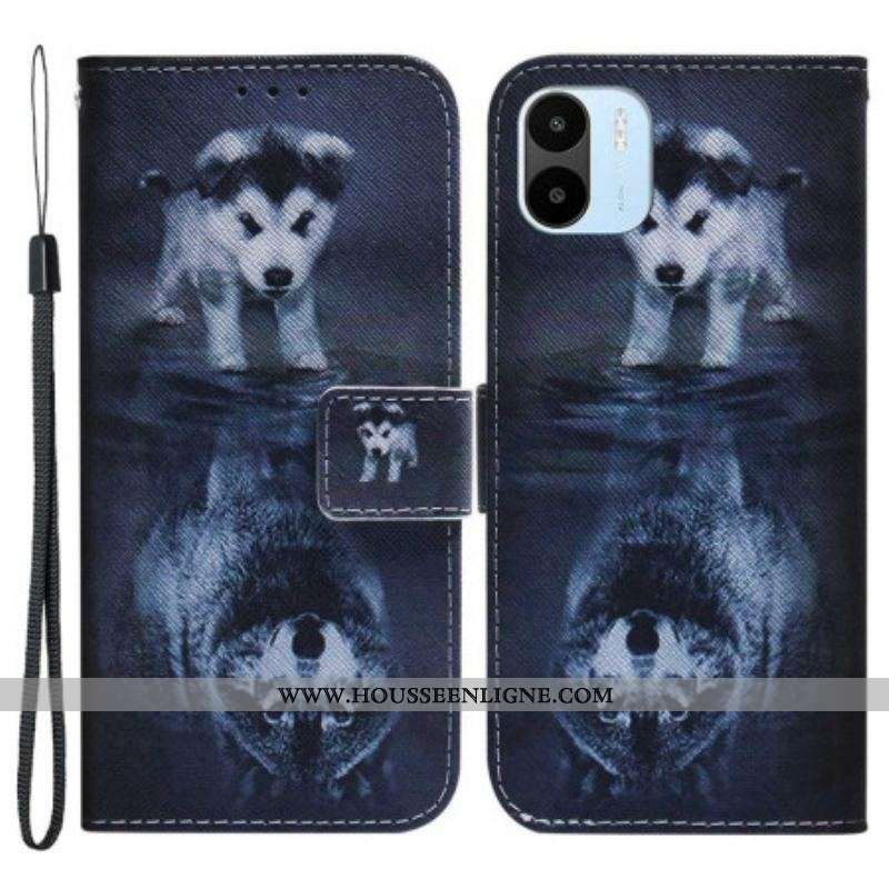 Housse Xiaomi Redmi A1 Reflet de Chien