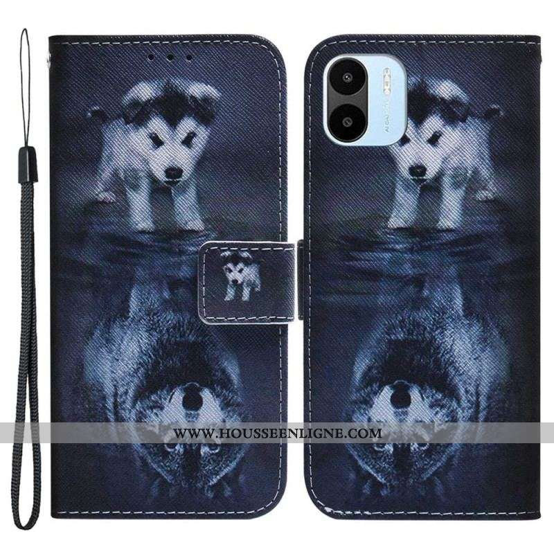 Housse Xiaomi Redmi A1 Reflet de Chien