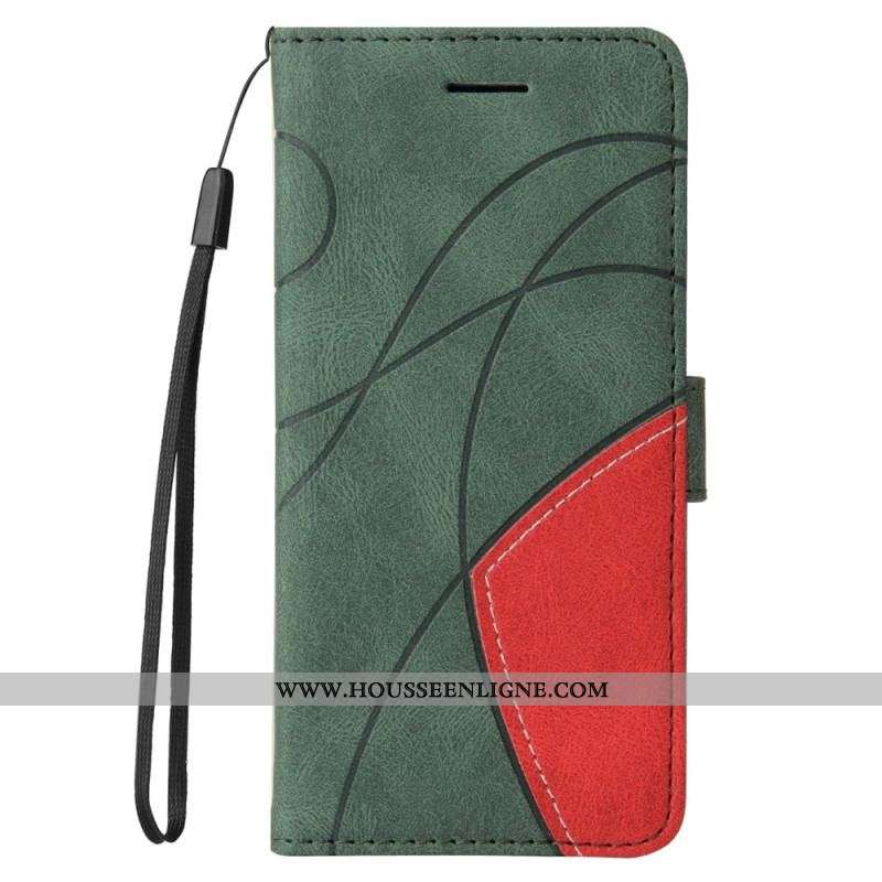 Housse Xiaomi Redmi A1 Simili Cuir Bicolore Signature