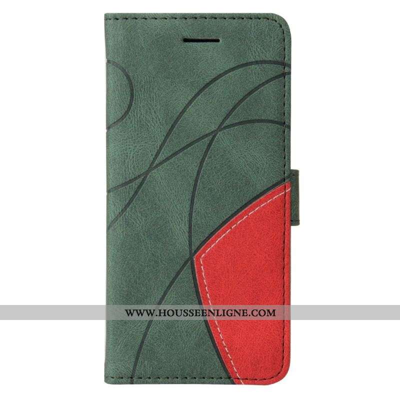 Housse Xiaomi Redmi A1 Simili Cuir Bicolore Signature