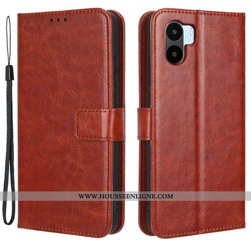 Housse Xiaomi Redmi A1 Simili Cuir Flashy