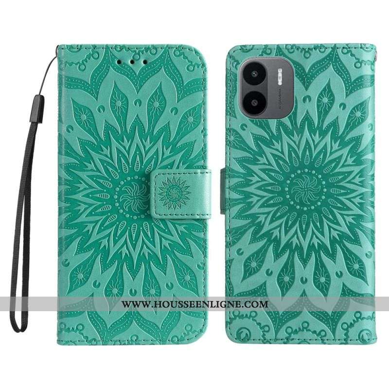 Housse Xiaomi Redmi A1 Soleil à Lanière