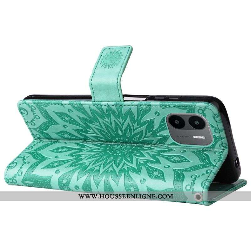 Housse Xiaomi Redmi A1 Soleil à Lanière